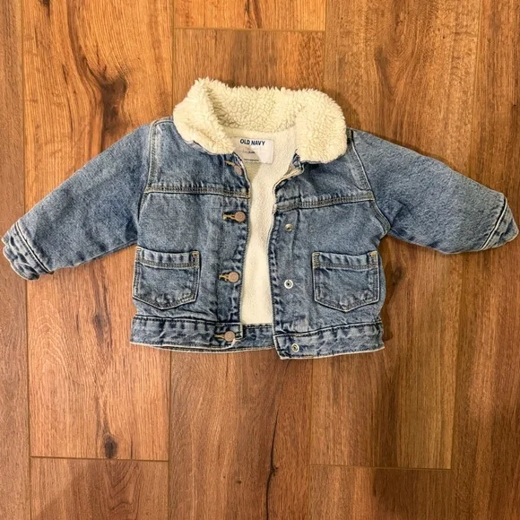 Jean Jacket Outfit Old Navy Sherpa Coat Old Navy Jackets Coats